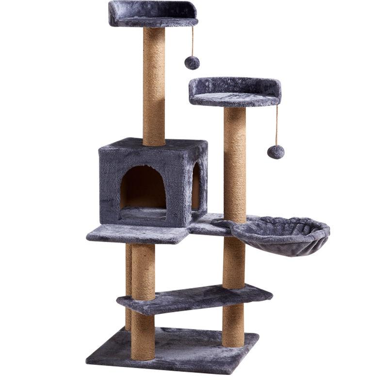 Scratching Toy With Ball Activity Centre Cat Tower Furniture Jute Cat Tree