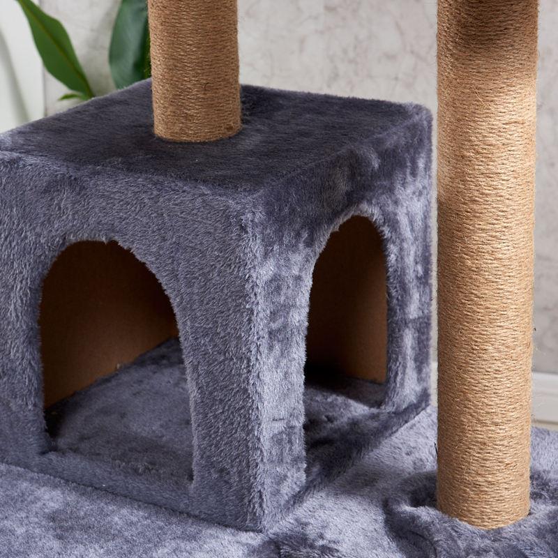 Scratching Toy With Ball Activity Centre Cat Tower Furniture Jute Cat Tree