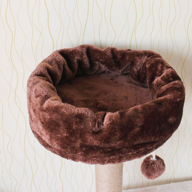 Manufacturer Wholesale Sisal Short Plush Stable Large Scratcher Tower Cat Tree