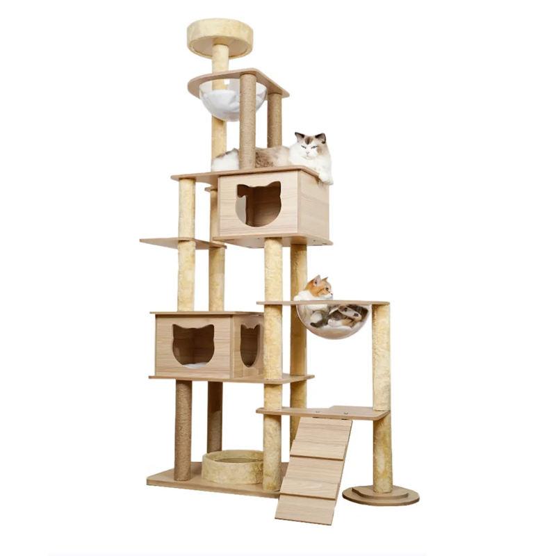 Manufacturer Design Oem Wholesale Cat Tree Cat Scratch Pillar Toys Furnitures