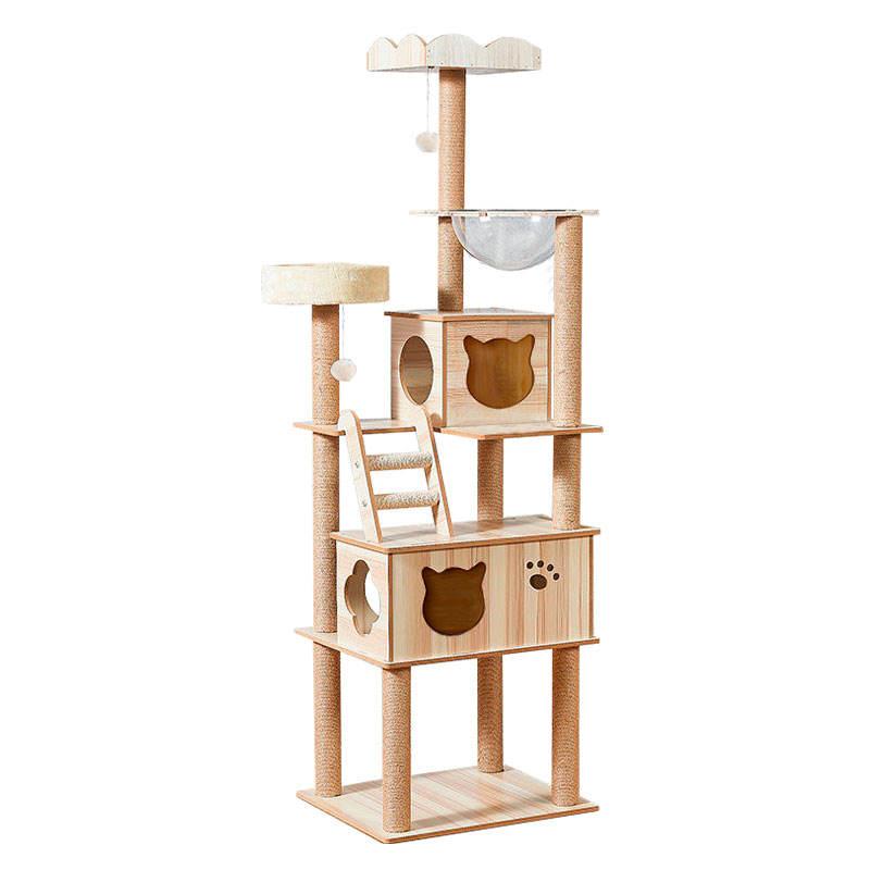 Manufacturer Design Oem Wholesale Cat Tree Cat Scratch Pillar Toys Furnitures