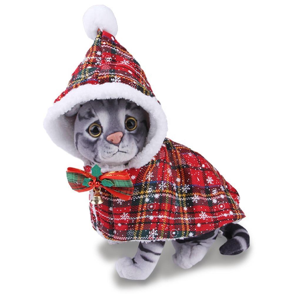 Christmas Pet Cloth 2023 Fashion Adjustable Christmas Pet Clothes High Quality Cheap Dog Cape With Best Quality