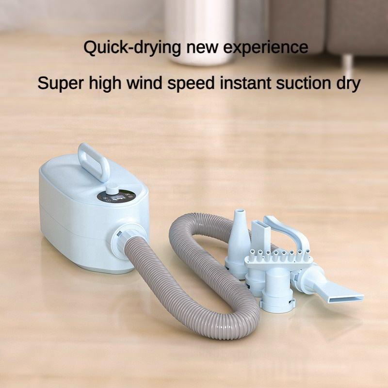 2200w Power High Velocity Warm Wind Dog Cat Pet Grooming Automatic Blower Machine Pet Hair Dryer