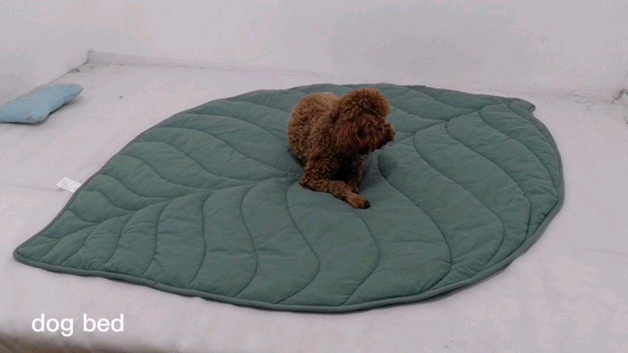 pet Special Design Cooling Furniture Protector Ginkgo Leaf Pet Dog Floor Mat