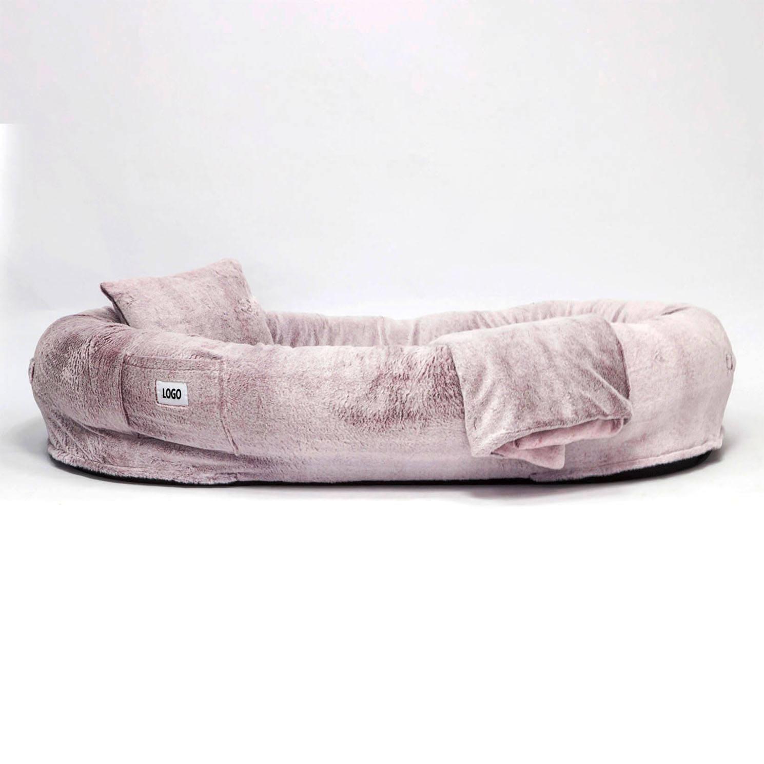 pet Memory Foam Orthopedic Large The Pink Stuff Human Size Dog Bed