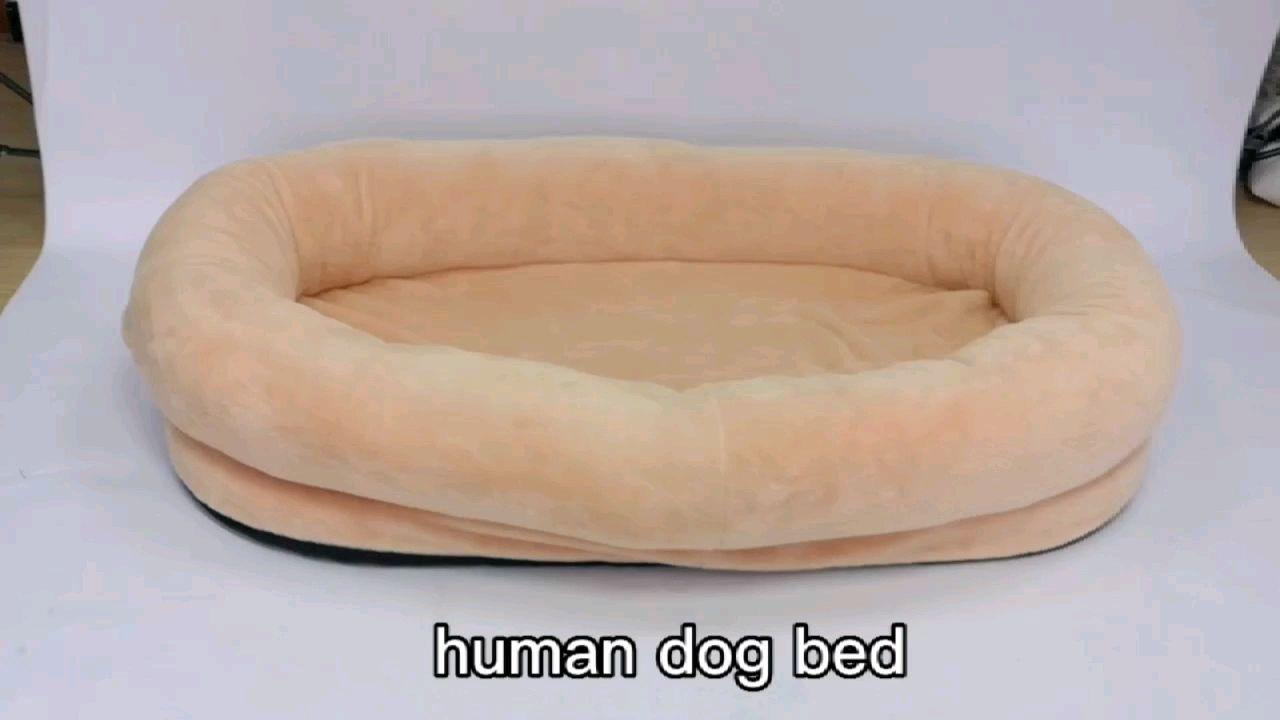 pet 10 Inch Memory Foam Large Human Sized Dog Bed Bean Bag Bed For Humans Gia