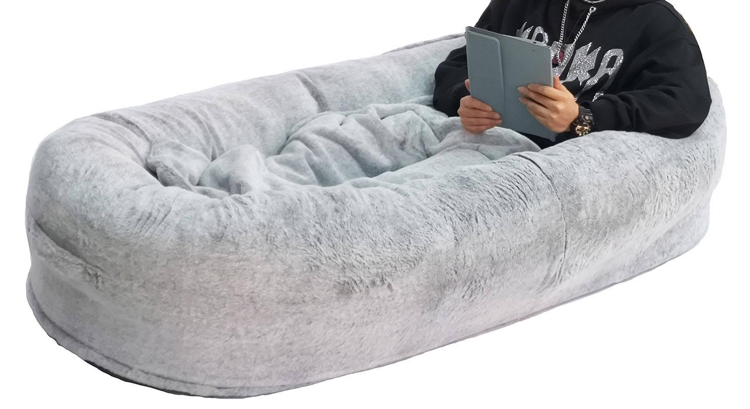 pet Orthopedic Foam Single Large Human Size Dog Bed For Human