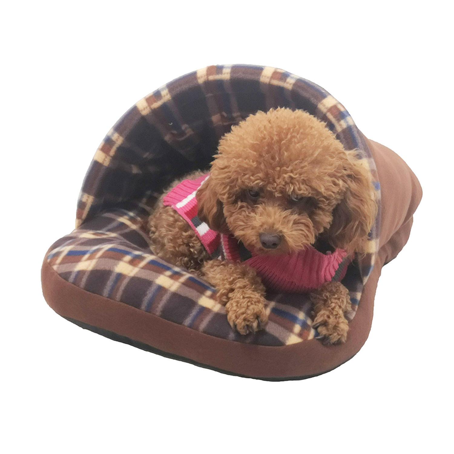 pet Soft Small Size Suede Fabric Western Anexity Dog Cat Shoe Bed