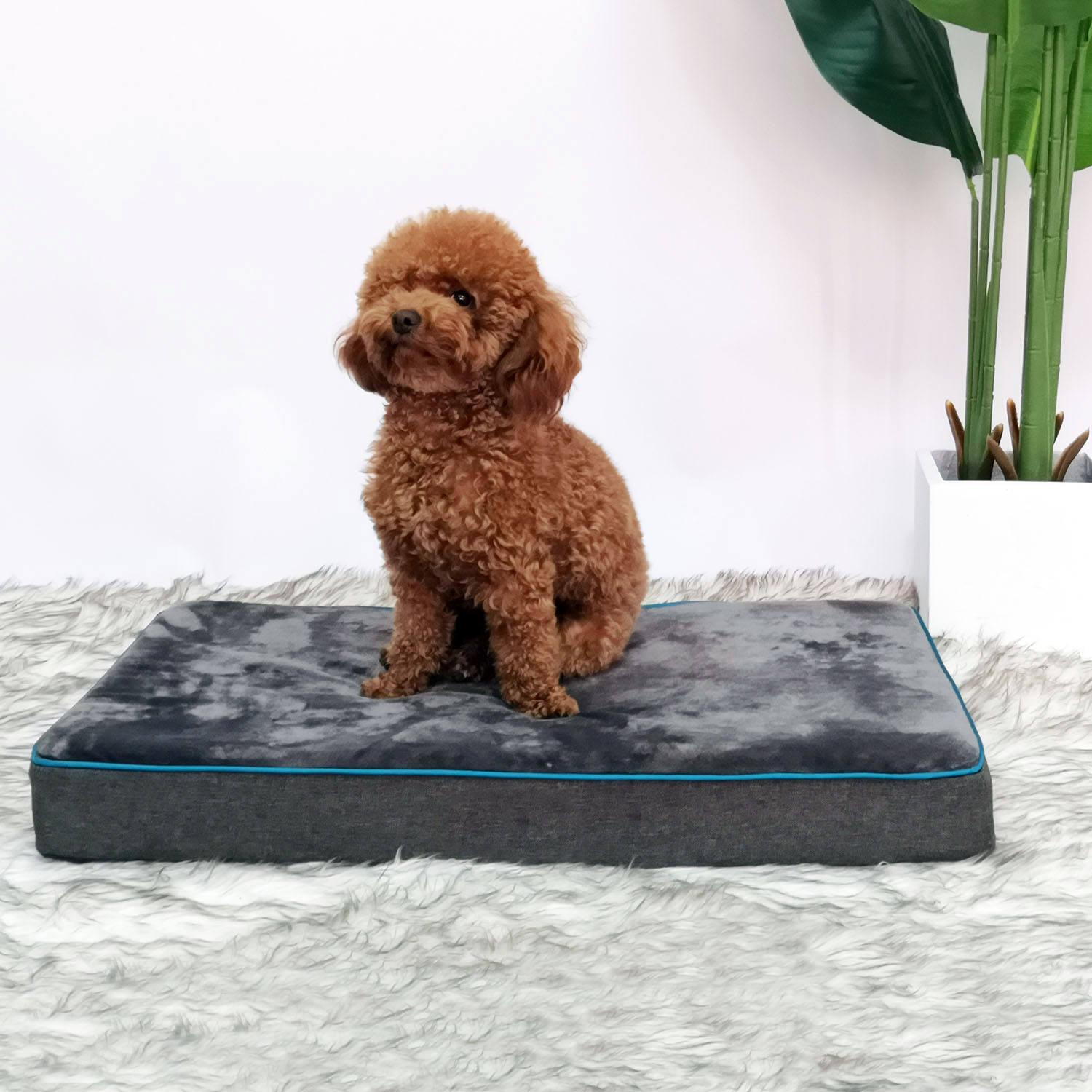 Memory Foam Dog Bed Ortopedic Dog Bed Luxurious Calming Dogs Bed Mats