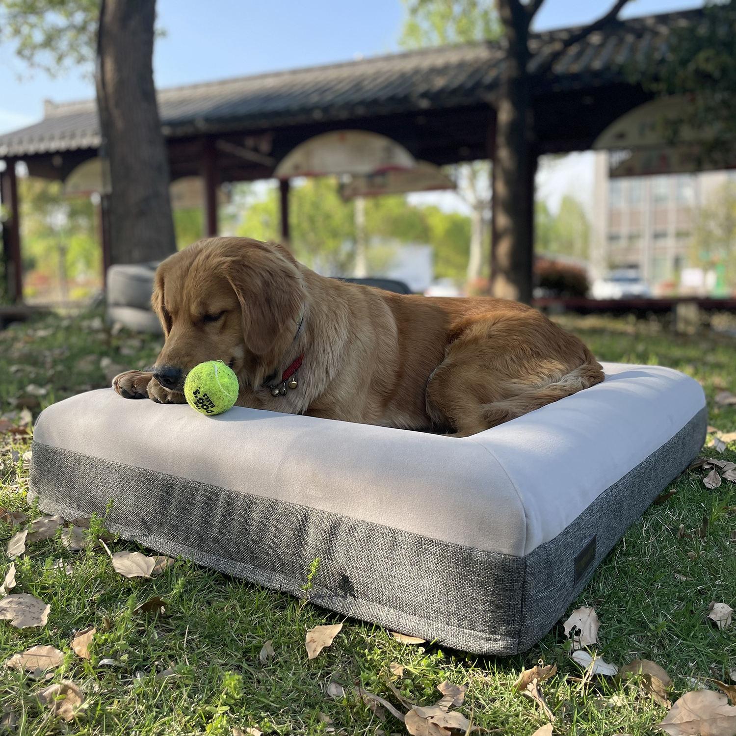 Custom Removable Cover Luxury Dog Bed For Large Dogs Dog Bed