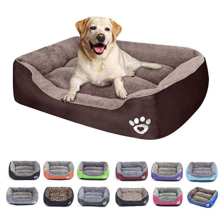 Wholesale Custom Breathable Dog Sofa Bed Dual Use Double Sided Pet Beds & Accessories Dog Nest Large Rectangle Pet Cat Beds