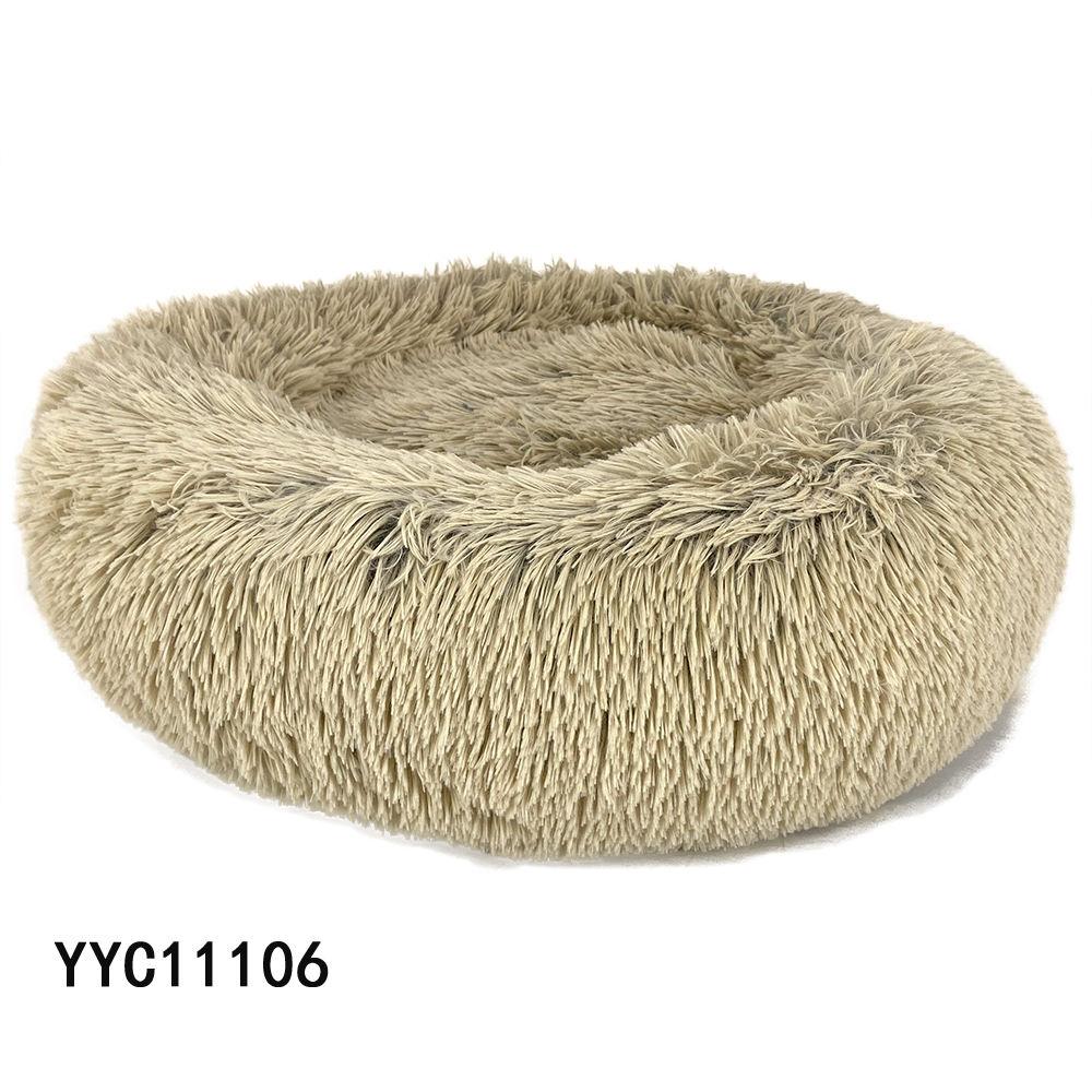 pet Calming Fur Easy Care Corner Dog Bed