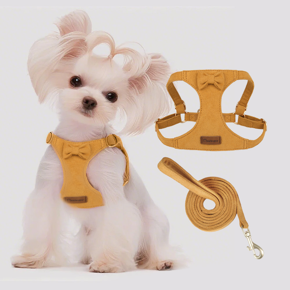 Three-Piece Puppy Dog Harness、Traction Rope、Collar