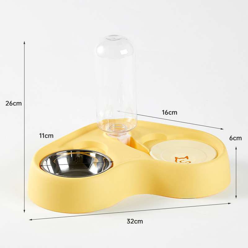 Stainless Steel Automatic Drinking Cat Bowl