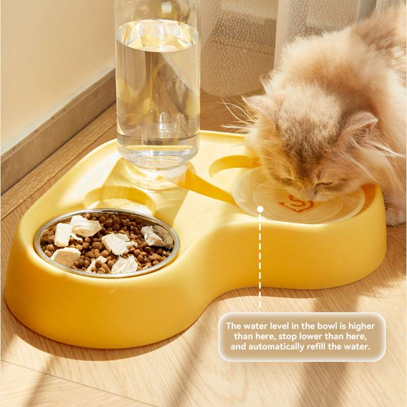 Stainless Steel Automatic Drinking Cat Bowl