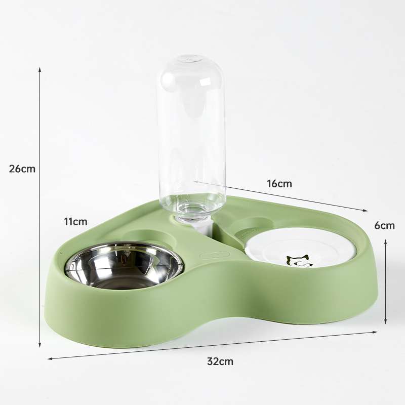 Stainless Steel Automatic Drinking Cat Bowl