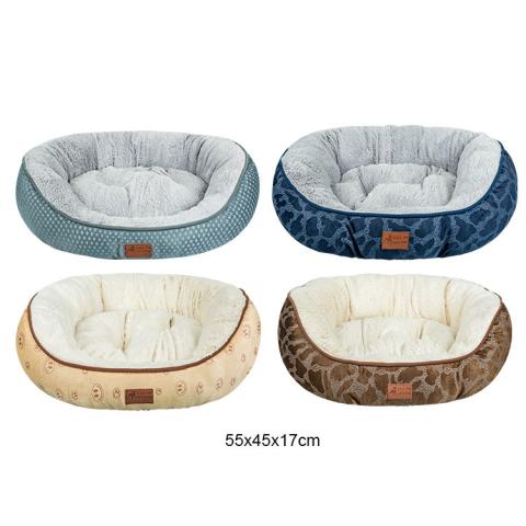 Perfect Size For Most Cats And Small Dogs Soft And Comfortable Plush Petround Classic Bed