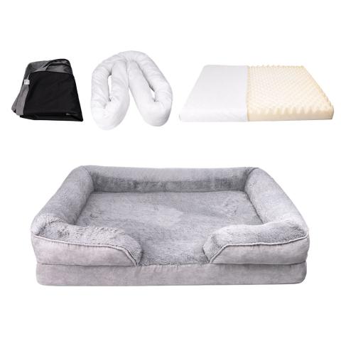 Removable Washable Cover Orthopedic Foam Dog Sofa Bed