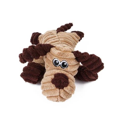 Wholesale New Cute Plush Skin-friendly Pet Bite Resistant Decompression Voice Toys Pet Companion Toys