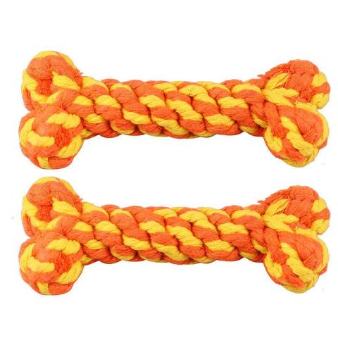 Factory Direct Supply Dog Pet Toy Ball Molar Bite Training Knot Rope Ball Cheap Eco Rope Toys