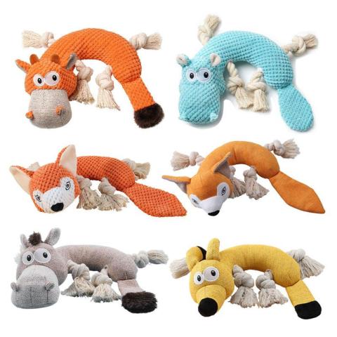 Premium Manufacturer Wholesale Eco-friendly Cute Soft Durable Pet Squeaks Toy Plush Dog Toy