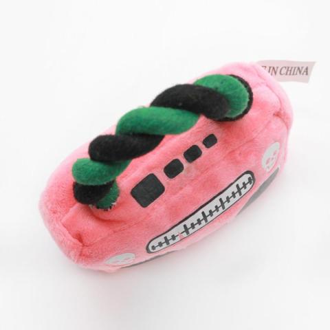 Pet Toy With Rope Radio Shape Low Price Cute Plush Sound Dog Pet Interactive