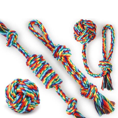 Custom Cheap Large Tough Soft Cotton Rope Dog Toy