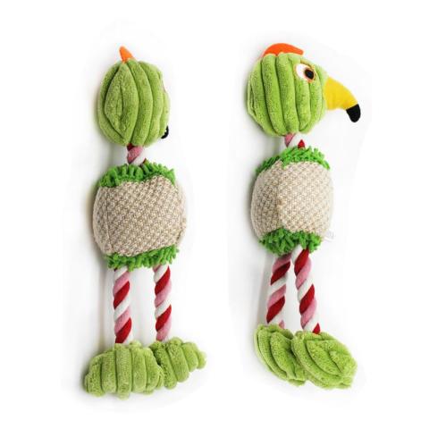 Durable Plush Pet Bird Puppy Toys Chew Items Cotton Rope Dog Toys For Small Breeds