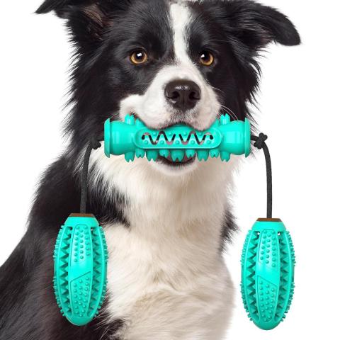 New Model Dog Teeth Stick Resistant To Bite Toothbrush With Rope Dog Toy Pet Toys