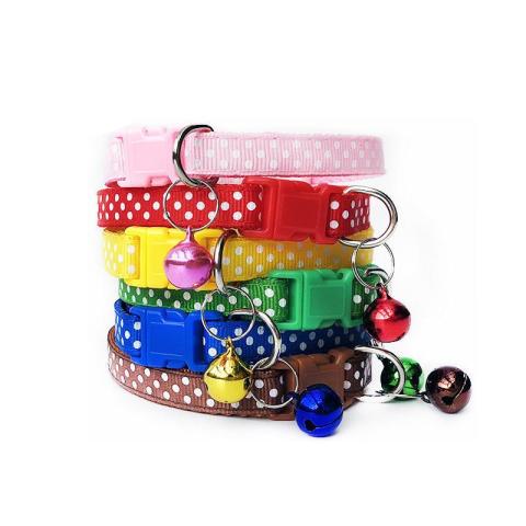 Wholesale Custom Adjustable Colorful Small Pet Kitten Collar