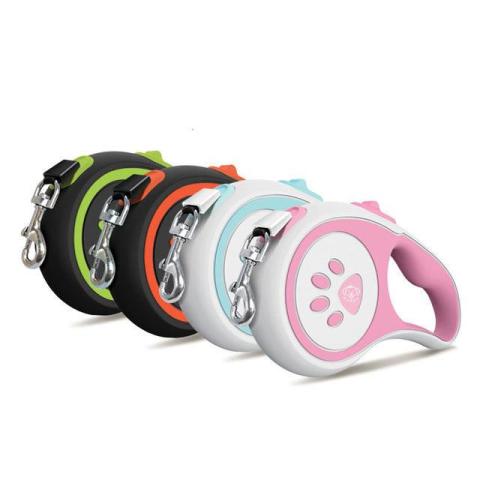 Pet Automatic Retractable Traction Rope Non-slip Coated Automatic Pet Traction Dog Leash