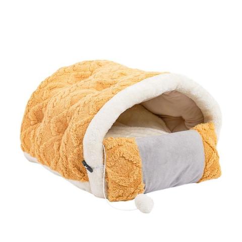 Warm Sealed Thickened Washable Extra Large Dog Sofa Cat Round Pet Beds Wholesale Cat Cave Beds