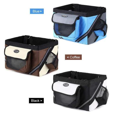 Pet Supplies Wholesale Pet Outdoor Bag Travel Portable Breathable Bicycle Pet Dog Bag