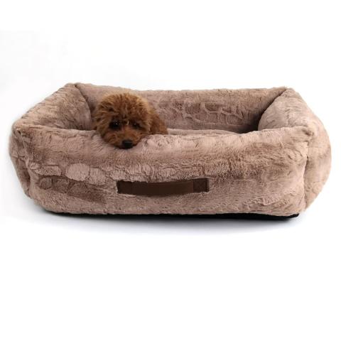 pet Luxury Dog Anti-slip Bed Custom Pet Beds For Large Dogs Washable 2022 Oem Designer Costom Dog Sofa Bed